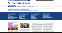 Desktop Screenshot of muenchen-presse.de