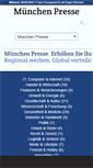 Mobile Screenshot of muenchen-presse.de