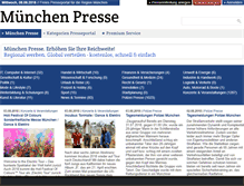 Tablet Screenshot of muenchen-presse.de
